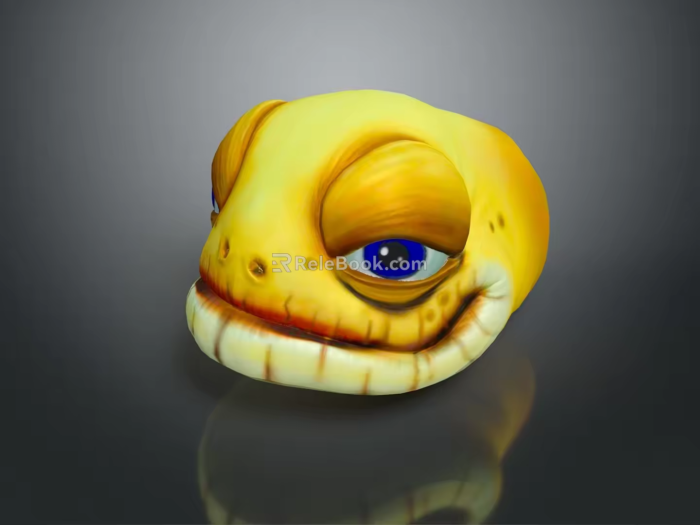 Turtle Cartoon Turtle Snapping Turtle Chickbill Turtle Reptile Cold Blooded Animal Reptile Class 3d model
