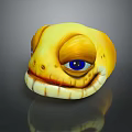 Turtle Cartoon Turtle Snapping Turtle Chickbill Turtle Reptile Cold Blooded Animal Reptile Class 3d model