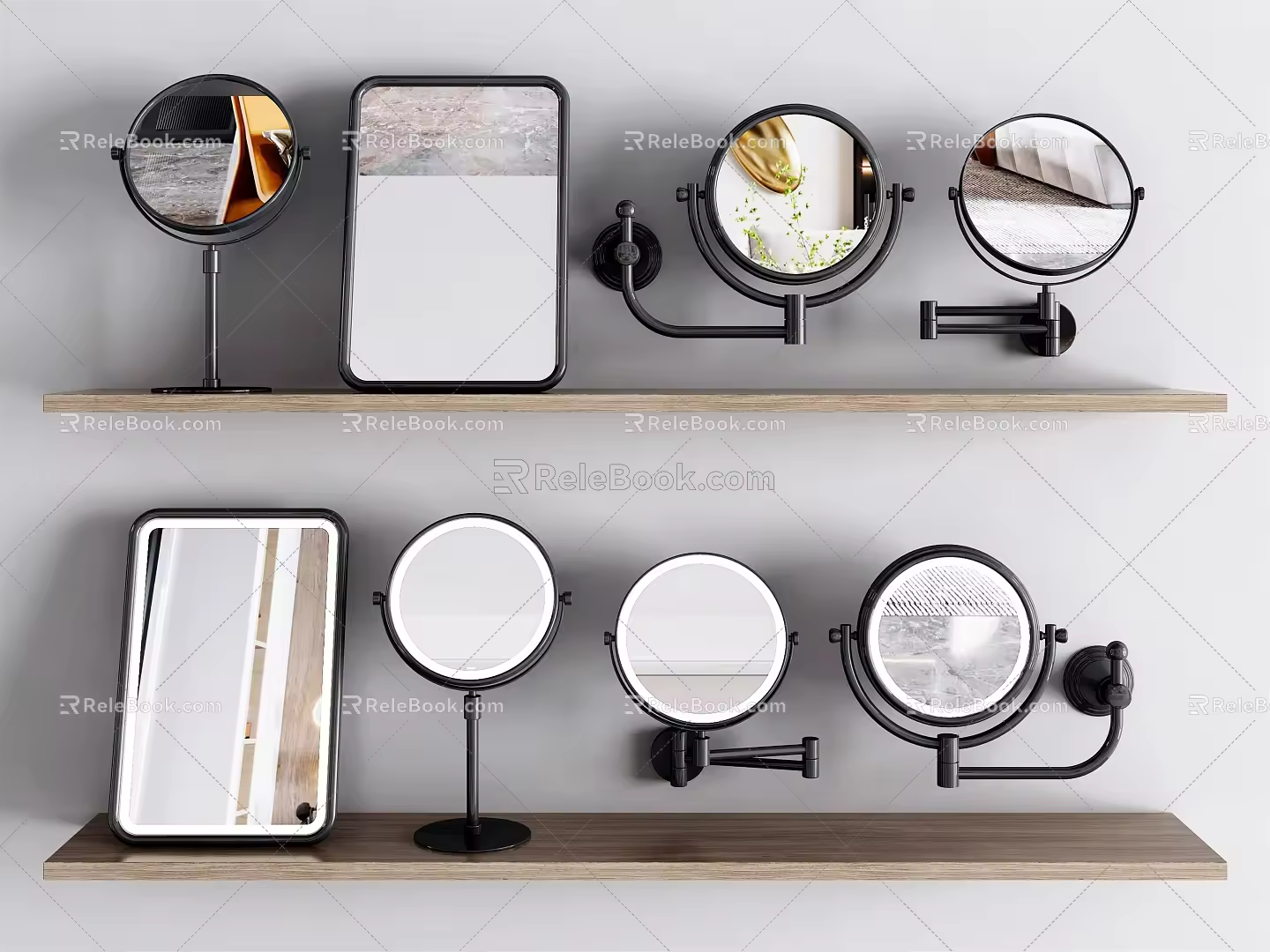 Modern Mirror 3d model