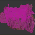 Scenic Rocky Cliff Formation With Lush Vegetation Cave And Elevated Platform