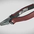 Durable Ergonomic Hardware Tools Pliers With Metal Jaws And Colored Handles