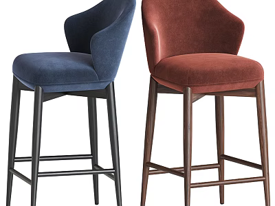 Praddy Banco Bar Chair 3d model