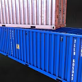Modern Container Shipping Container 3d model