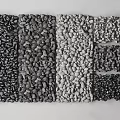 Modern pebbles 3d model