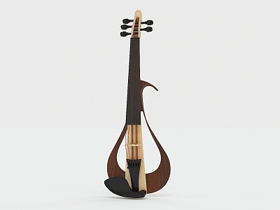 Modern Violin 3d model