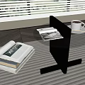 Minimalist side a few corner a few 3d model