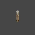 weapon bone knife 3d model