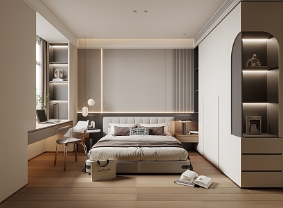 Modern Bedroom 3d model