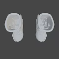 White Tall Riding Boots With Sturdy Design Stylish Stitching And Protective Soles