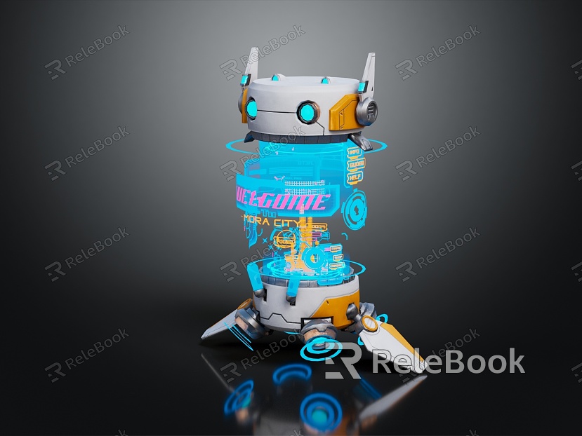 Modern Robot Toy Toy Hand model