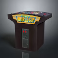 Modern game machine large game machine coin-operated game machine arcade 3d model