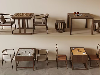 Go Tatami Tea Table Futon Rattan Seat Rattan Futon 3d model