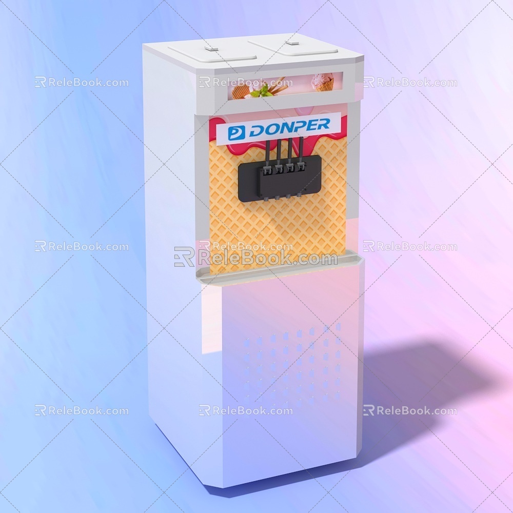 Ice cream machine model