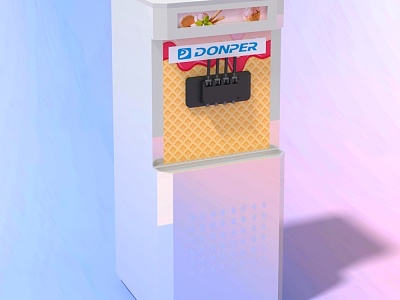 Ice cream machine model