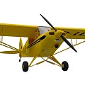 Propeller Plane Private Jet Steam Plane Industrial Plane Toy Plane Diesel Plane 3d model