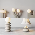 Quiet Table Lamp 3d model
