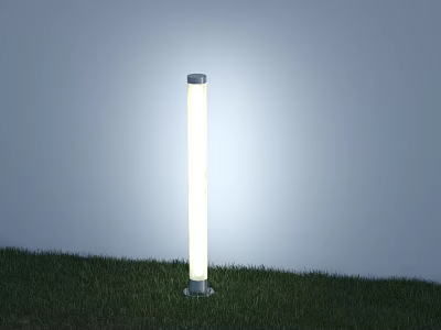 Modern lawn lamp 3d model Modern lawn lamp 3d model
