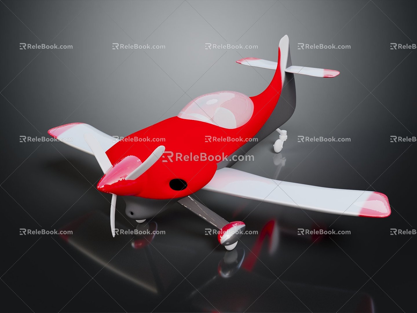 Modern Aircraft Aircraft Aircraft Hand-made Aircraft Realistic 3d model