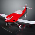 Modern Aircraft Aircraft Aircraft Hand-made Aircraft Realistic 3d model