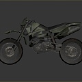 Motorcycle Two-wheeled Motorcycle Cross-country Motorcycle Road Race Motorcycle Motor Vehicle Transport 3d model