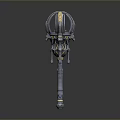 Scepter Ancient Scepter Cane Ancient Scepter Magic Scepter Metal Scepter Classical Scepter Magic Scepter 3d model