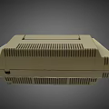 retro typewriter 3d model