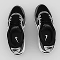 Nike Air Max Classic Sneakers Black Gray White Design With Logo And Cushioned Sole