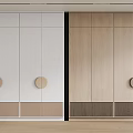 Modern Wardrobe Simple Wardrobe 3d model