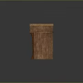 Wooden Desk With Drawer Vertical File Holder And Cabinet For Home Office