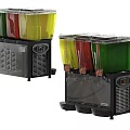 self-service beverage machine 3d model