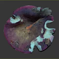 Biological Organ Structure With Natural Hair Features And Anatomical Details