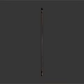 Sturdy Metal Long Handle Hook Hardware Tool For Construction And DIY Projects 3d model