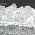 Realistic Microtopography With Natural Stacked Rock Formations And Textured Surfaces 3d model