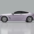 BMW Modern Coupe Car In Light Purple With Alloy Wheels LED Headlights And Color Options