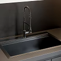 Modern faucet sink combination wash basin vegetable sink faucet 3d model
