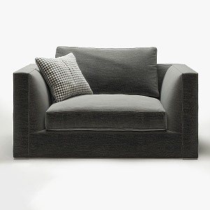 BB single sofa 3d model