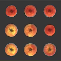 Fresh Red and Yellow Apples as Healthy Nutritious Snack for Daily Diet