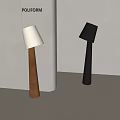 Japanese Style Nordic Floor Lamp Log Solid Wood Floor Lamp Silent Zen Floor Lamp New Chinese Style Atmosphere Lamp 3d model