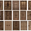 Various Wooden Double Doors Designs with Intricate Carvings and Diverse Styles