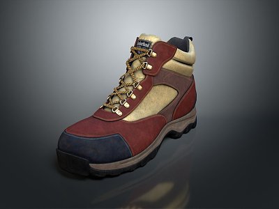 Cotton Shoes Warm Shoes Cold-proof Shoes 3d model