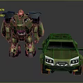 Transformers Gauda Warrior Gauda Mech Warrior Mech Soldier Machine Armor Mechanical Armor 3d model