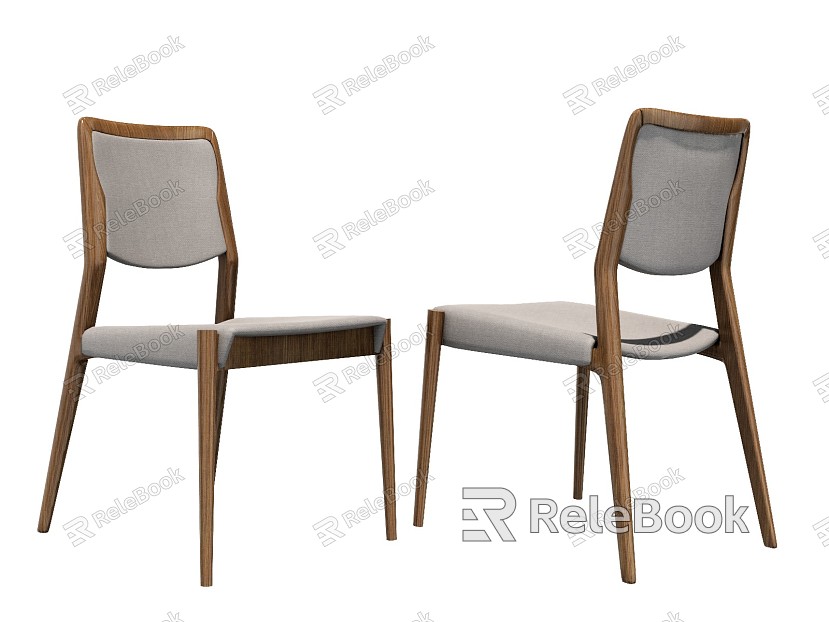 Nordic Dining Chair Dining Chair Casual Chair Single Chair model