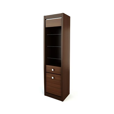 Indoor Furniture Storage Cabinet Wooden Cabinet Stationery Cabinet 3d model