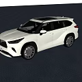 White Modern SUV With Sleek Exterior Black Wheels And Sunroof Design