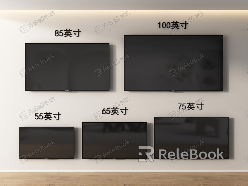 TV LCD TV TV Flat-screen TV Full-screen TV model