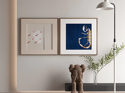 decorative painting 3d model