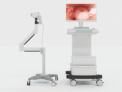 Modern Colposcope Medical Colposcope 3d model