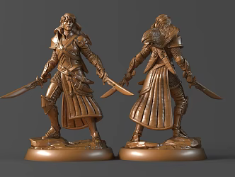 Alien Huntress 3d model