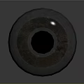 Gray Cylindrical Military Weapon 3D Model With Textured Metal Surface And Dark Background