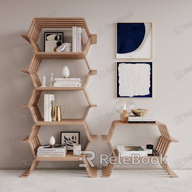 Modern Bookshelf Bookcase model